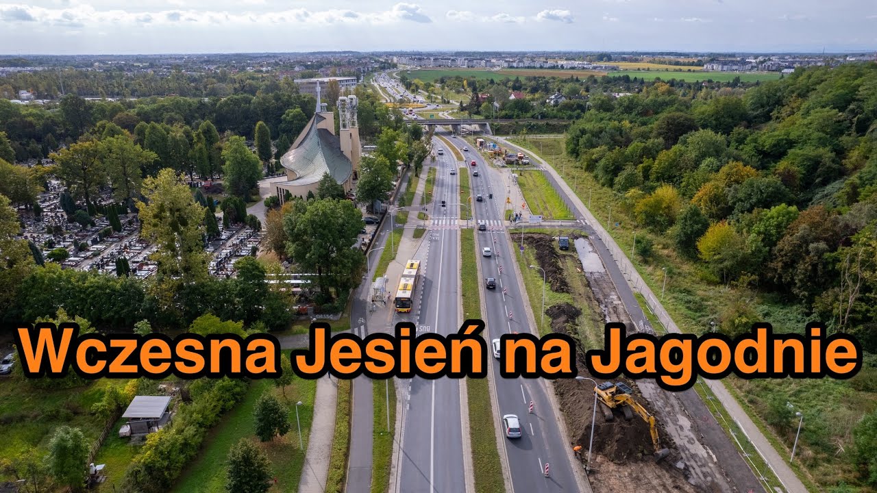 Jesienny przelot nad Jagodnem, przebieg nowe trasy TAT oraz aktualna sytuacja u deweloperów