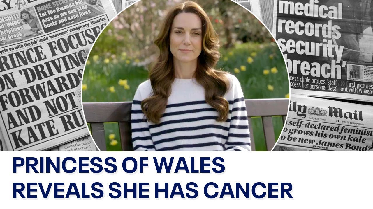 Watch Kate Middleton's heartfelt announcement of cancer diagnosis