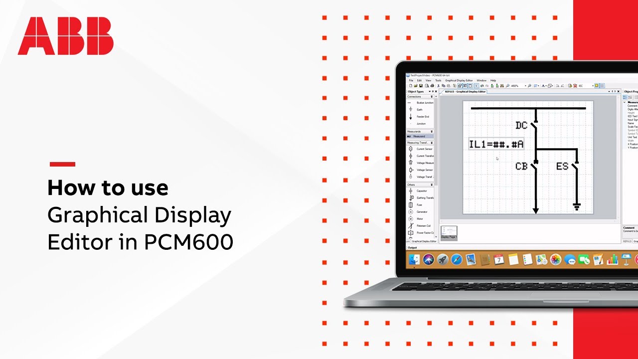 5- How to use Graphical Display Editor in PCM600?