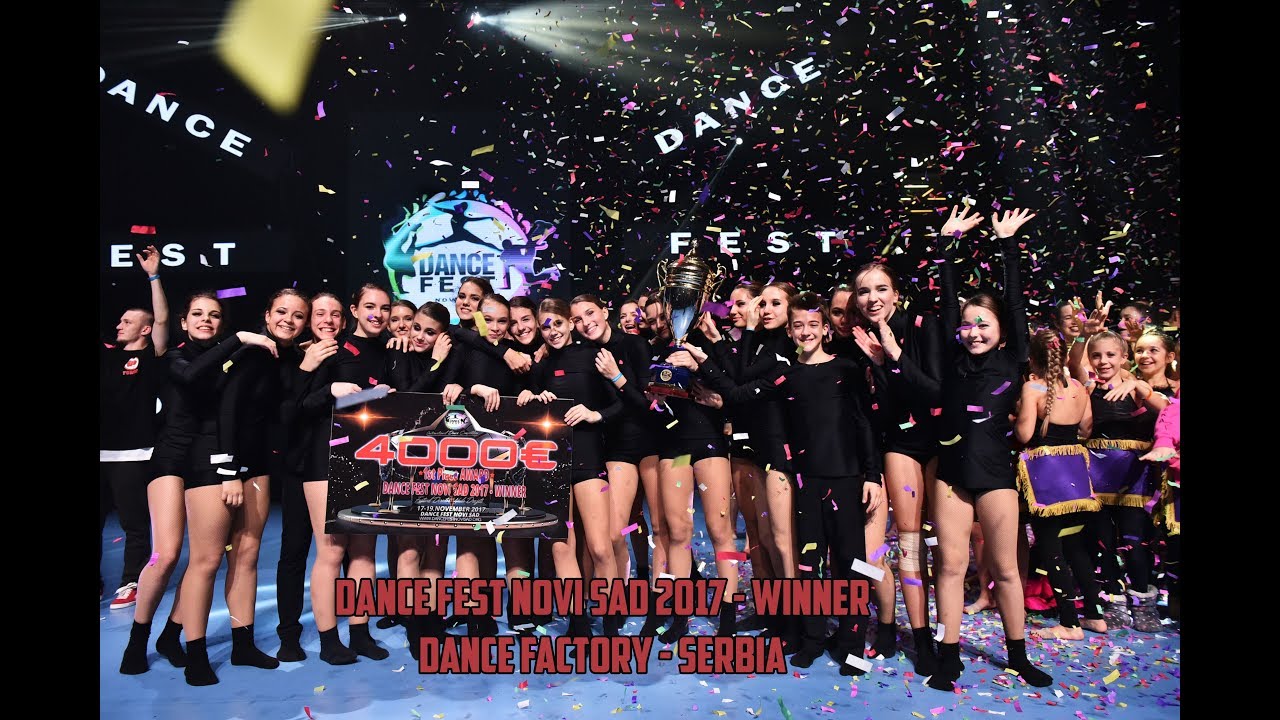 WINNER DFNS 2017 - Top 4: DANCE FACTORY - ( Tabula Rasa ) 1.place - 4000 Euros Check Award