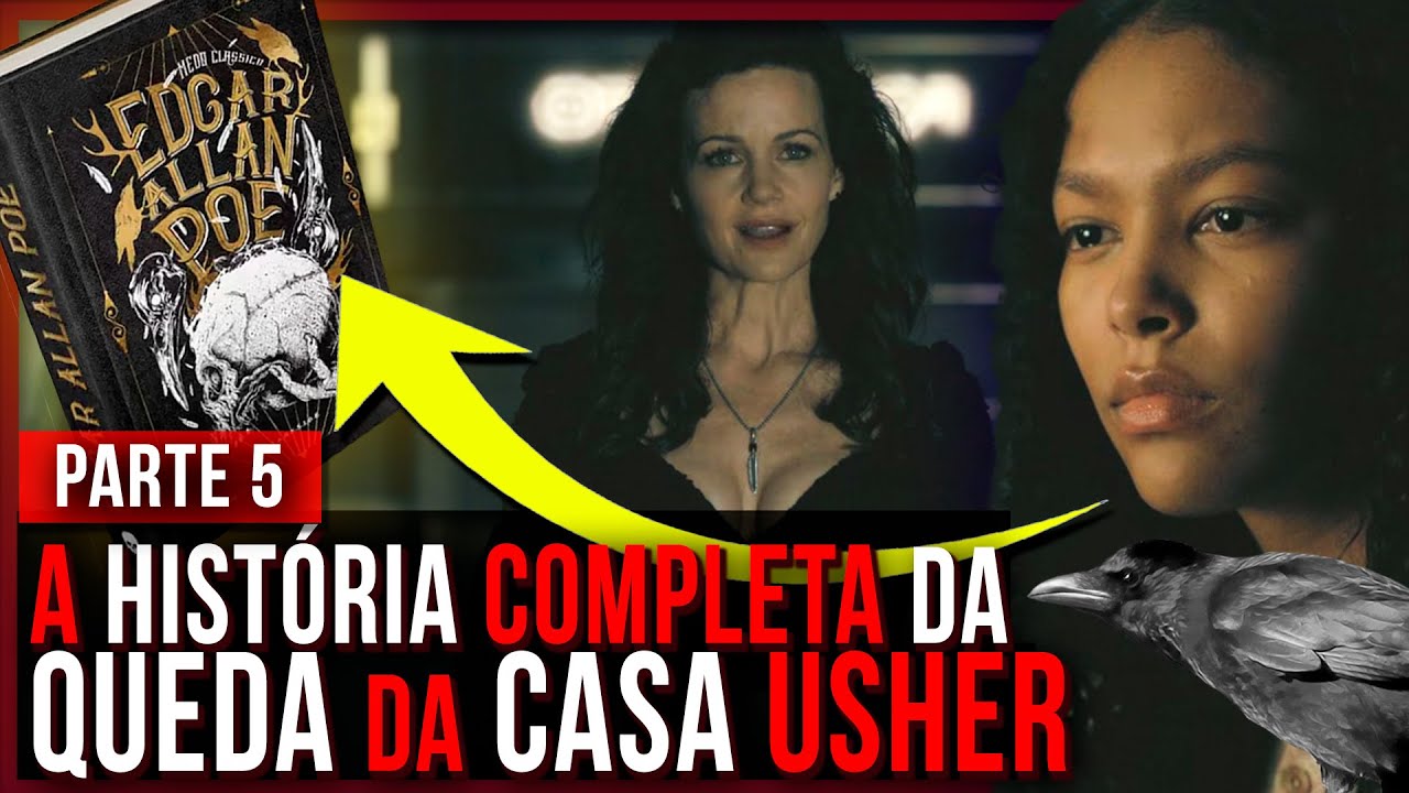 VERNA É MESMO A MORTE? O CORVO, O EGITO e MAIS POE no FIM da CASA DE USHER |NETFLIX -PARTE 5