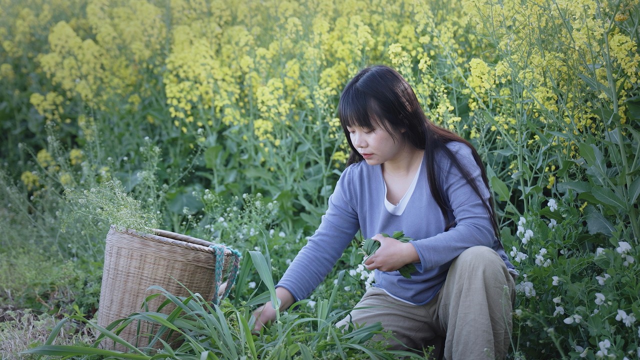 【二米炊烟】Spring Recipes 油菜花開時，泥土裡藏著春天的食譜