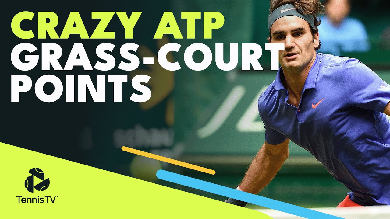 Crazy ATP Grass-Court Tennis Points!
