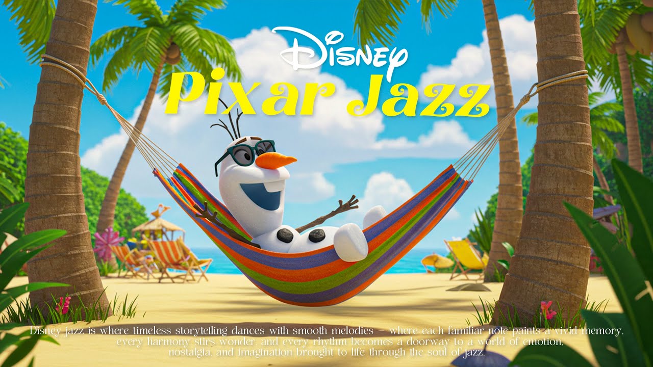 Плейлист | Disney & Pixar Jazz | DISNEY BossaNova ☕ Расслабляющая коллекция фортепианных мелодий