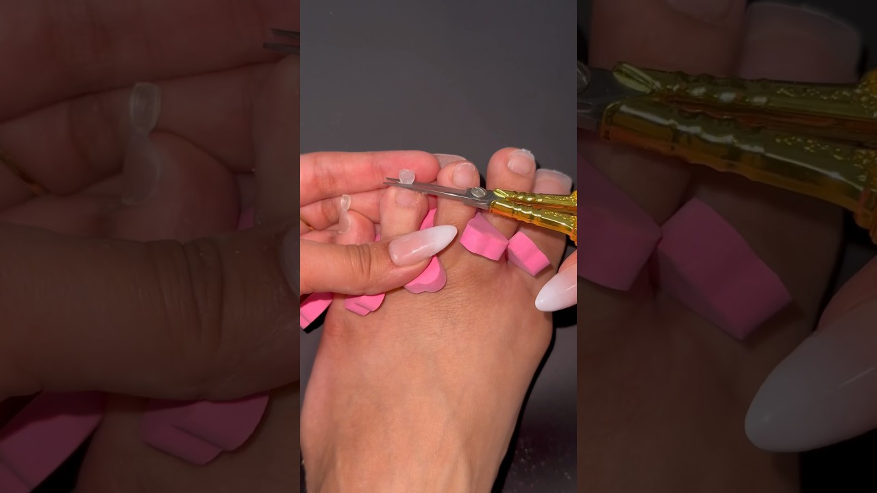 Ногти на ногах GelX 🦶🏼