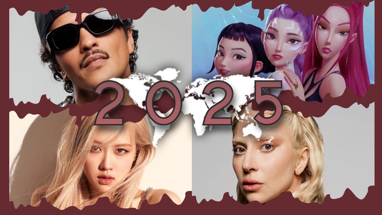 United World Chart Number Ones of 2025