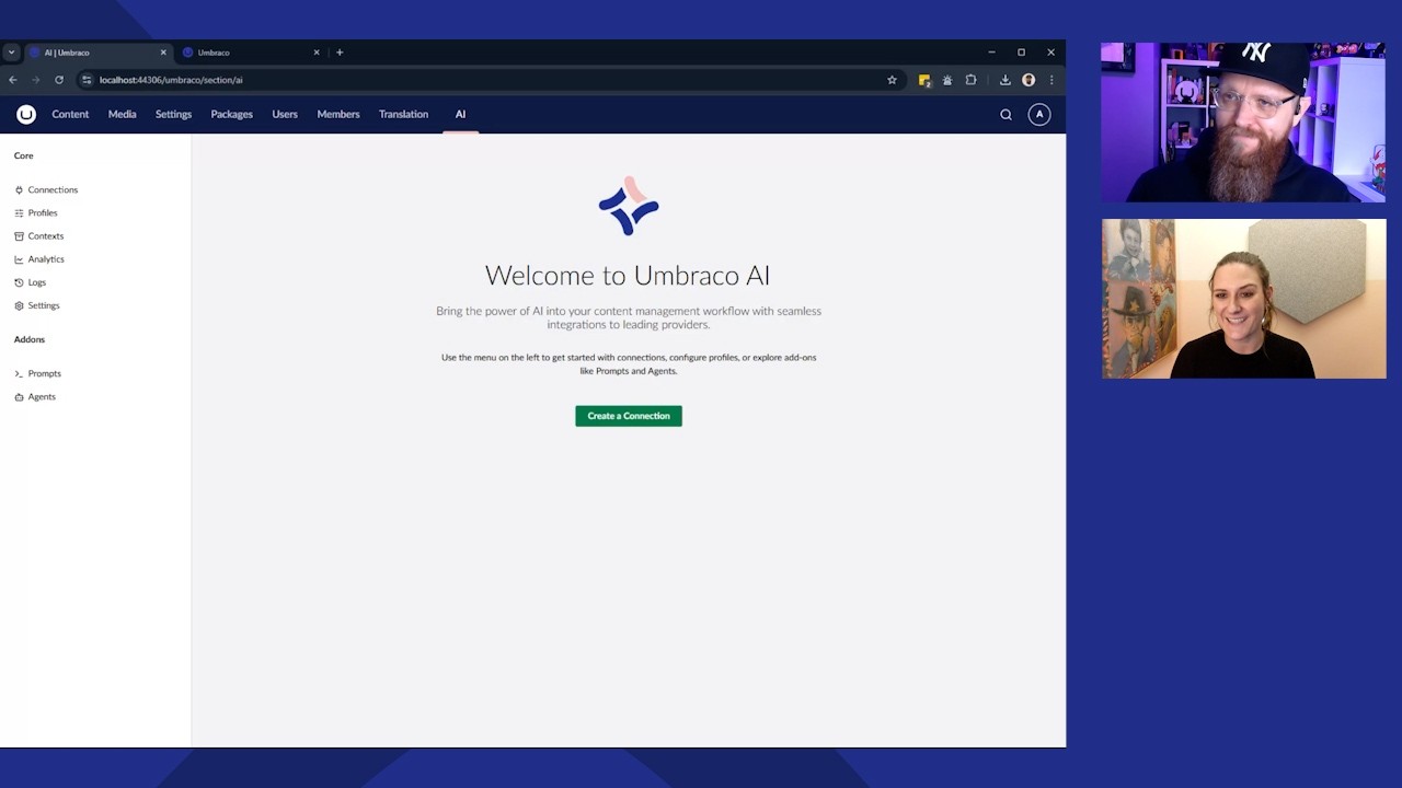 Искусственный интеллект в Umbraco: демонстрационная функция