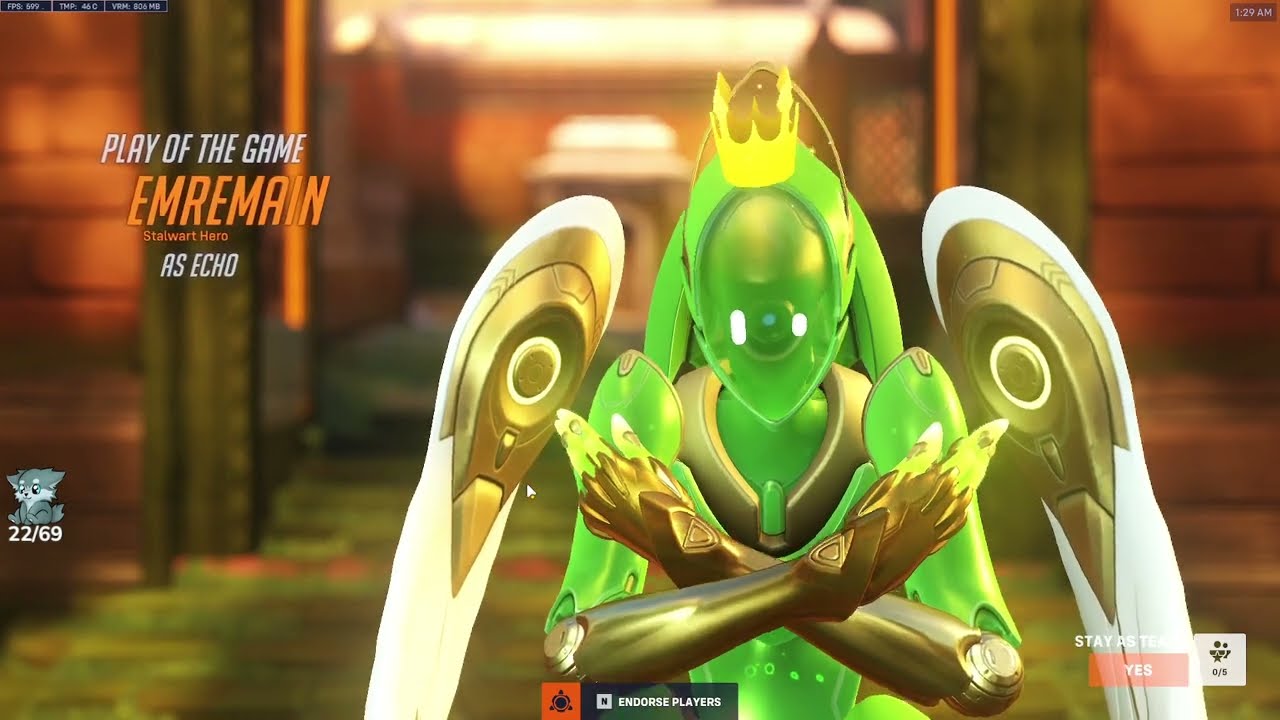 This Is How ECHO Should be PLAYED In Overwatch 2 - IDDQ ECHO POTG