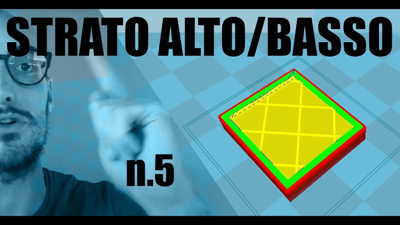 Come usare STRATO alto e basso stampante 3D