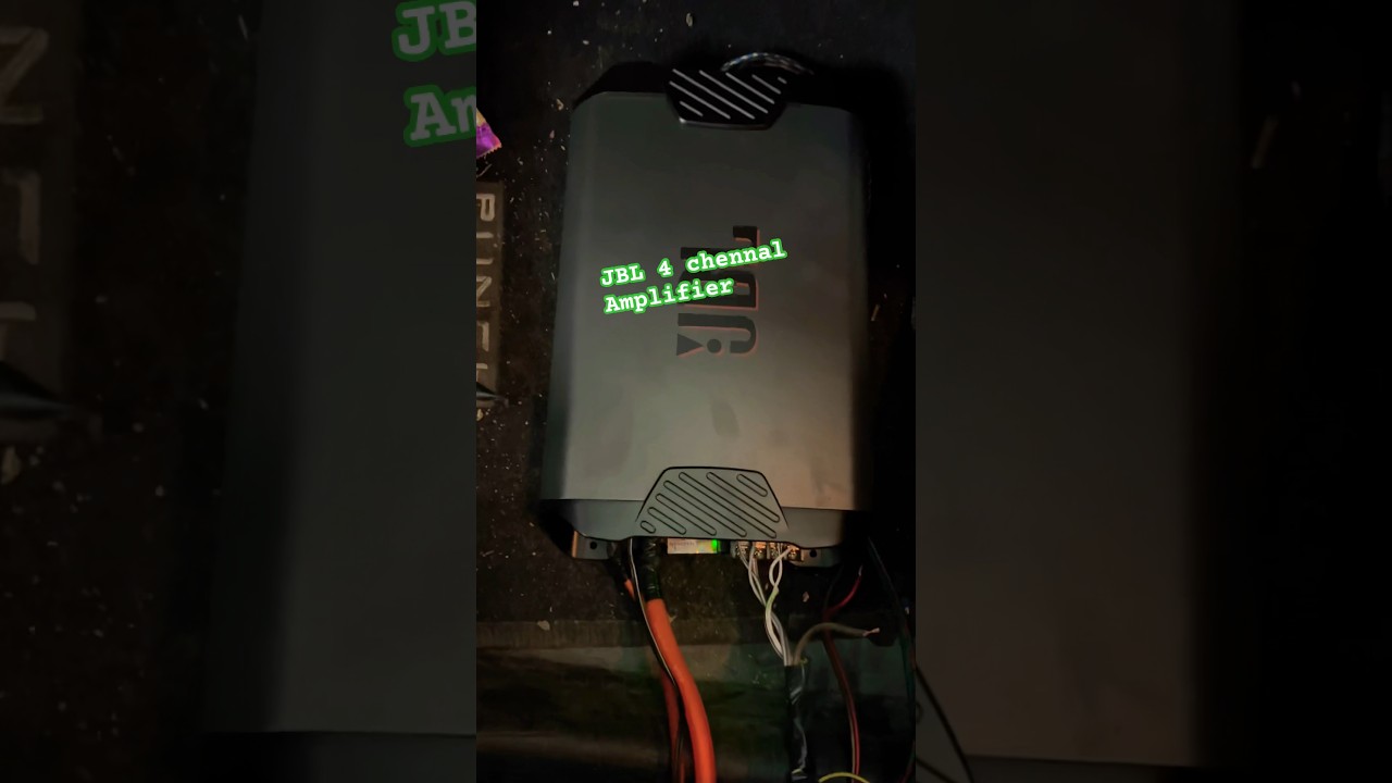 JBL 4 channel amplifier installation in Sonu car/order now #amplifier #tranding #car #bass #explore