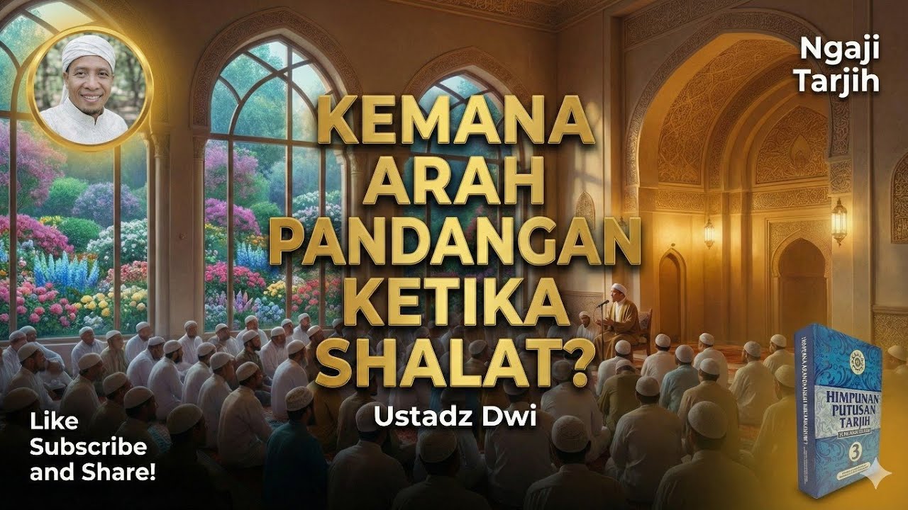 👁️ KEMANA ARAH PANDANGAN KETIKA SHALAT? | Sunnah yang Sering Terlupakan