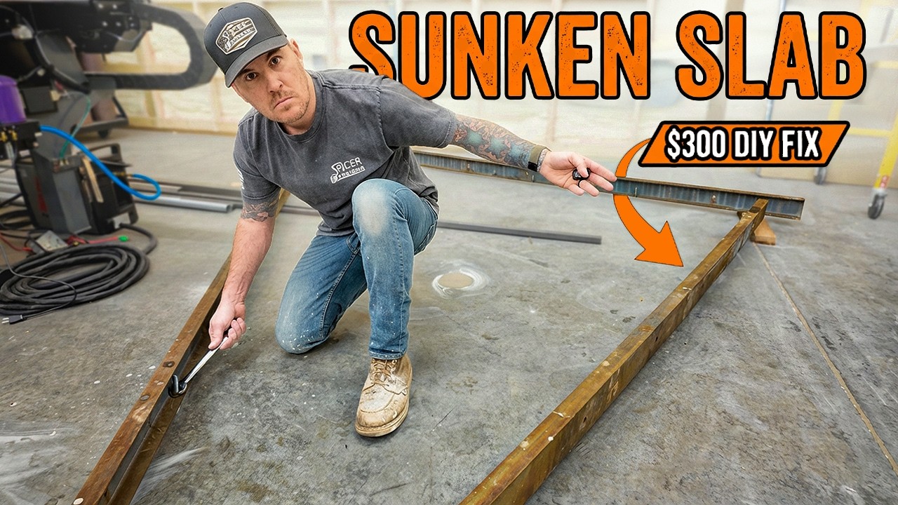 Stronger Than Foam Jacking?.. I Tried a Different Slab Lifting Method