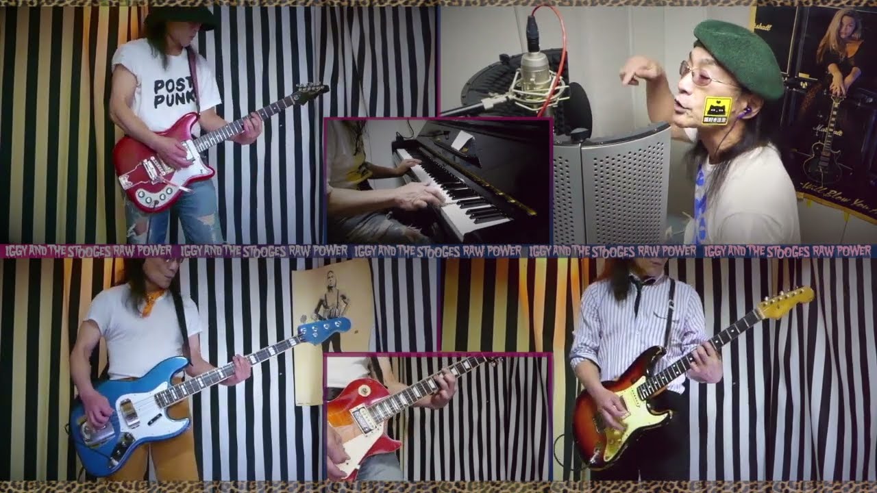 Iggy And The Stooges - Raw Power [Cover by TENHOUSE] So hard to sing:)