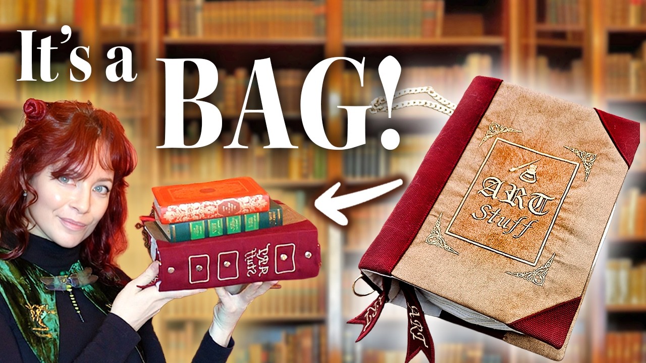 Fighting brainrot by sewing a book