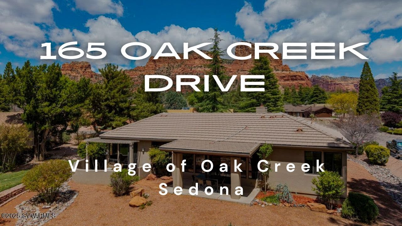 Stunning Golf Course Home at 165 Oak Creek Drive, Sedona, AZ | Luxury Property Tour