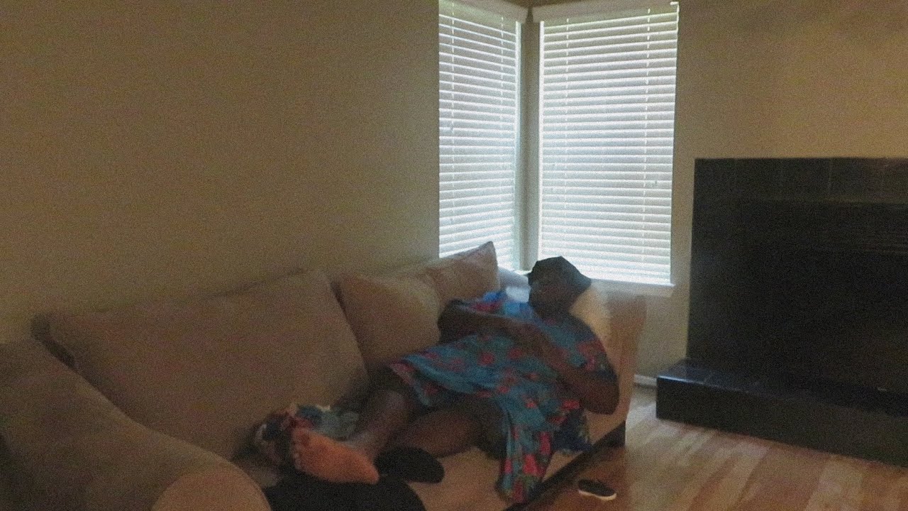 When she put her foot on your couch