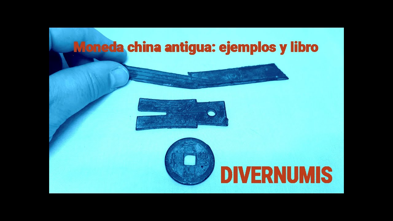 Moneda china antigua: ejemplos y libro