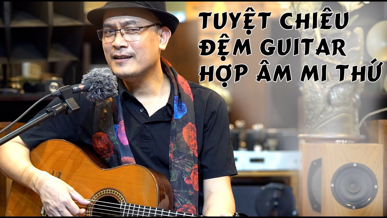 TUYỆT CHIÊU đệm Guitar hợp âm MI THỨ ( Em ) / Đệm ngang ( hòa thanh theo chiều ngang )