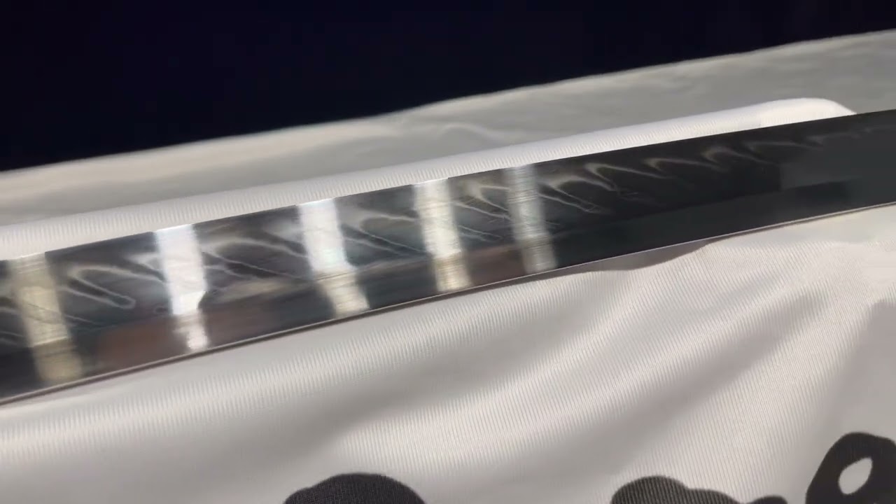 T10 Steel Sawtooth Hamon
