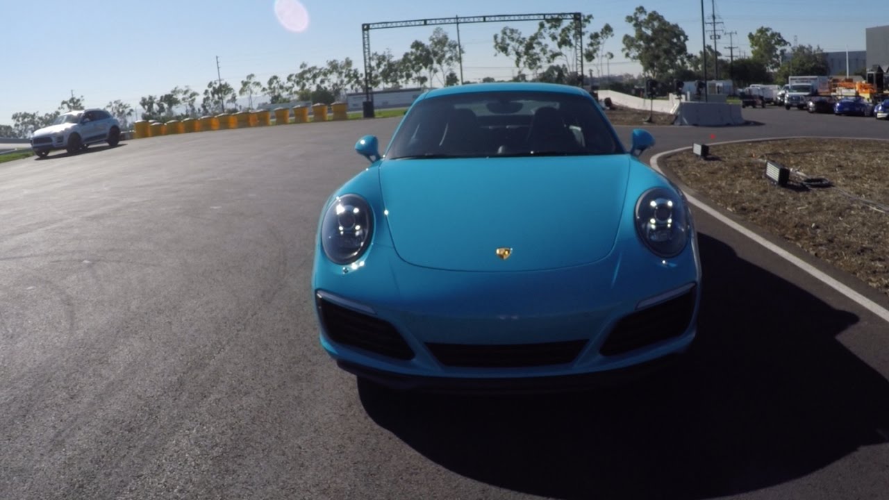 2017 Porsche Carrera S  - Test Drive/Lesson