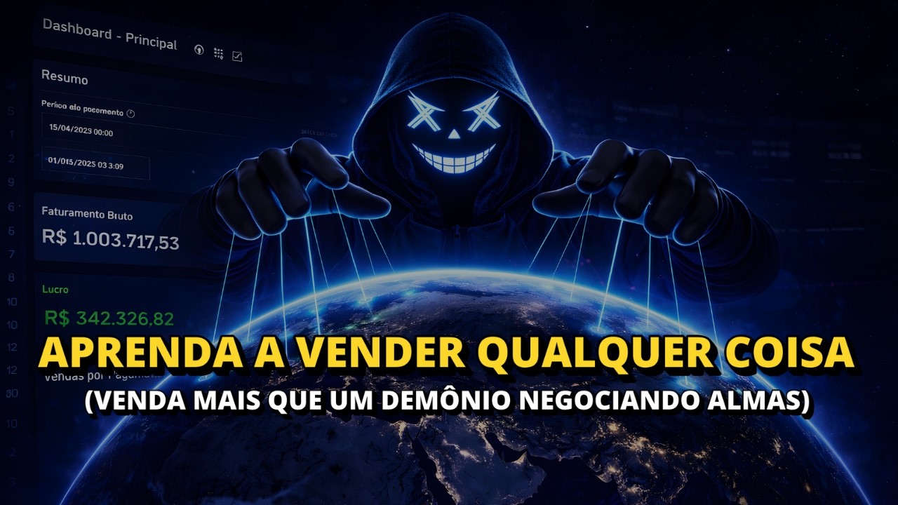 Aprenda a VENDER QUALQUER COISA (venda mais que um demônio negociando almas)