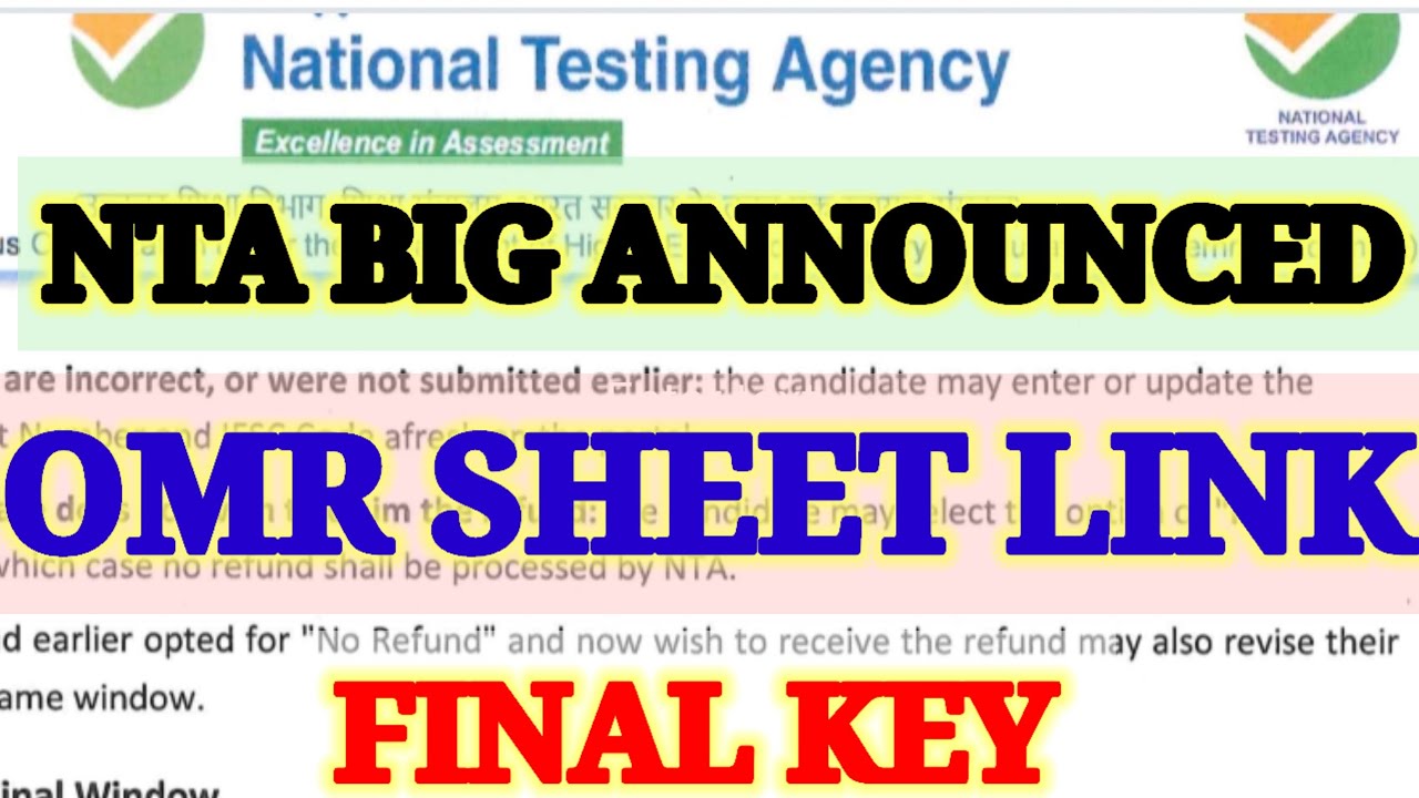 NEET 2026 Result Date Out! 🚨 NEET Final Answer Key & OMR Sheet Big Update | NTA NEET UG 2026 Result