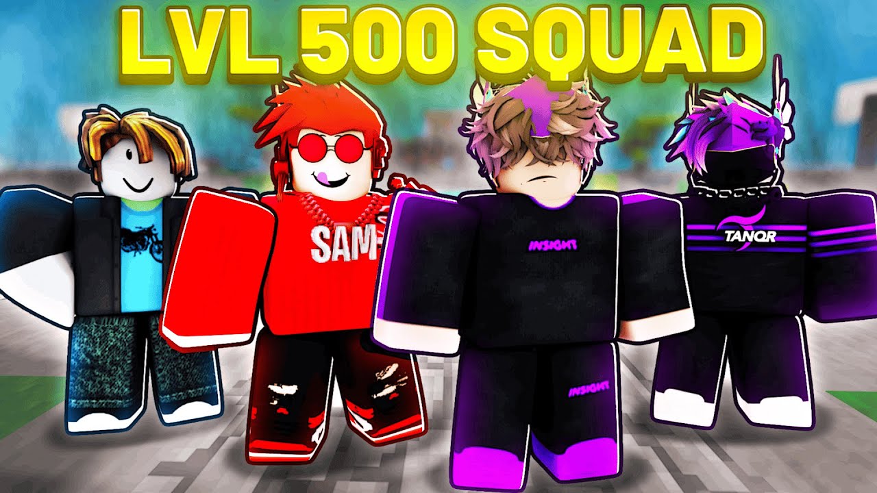 УЛЬТИМНЫЙ отряд 500-го уровня в Roblox Bedwars..