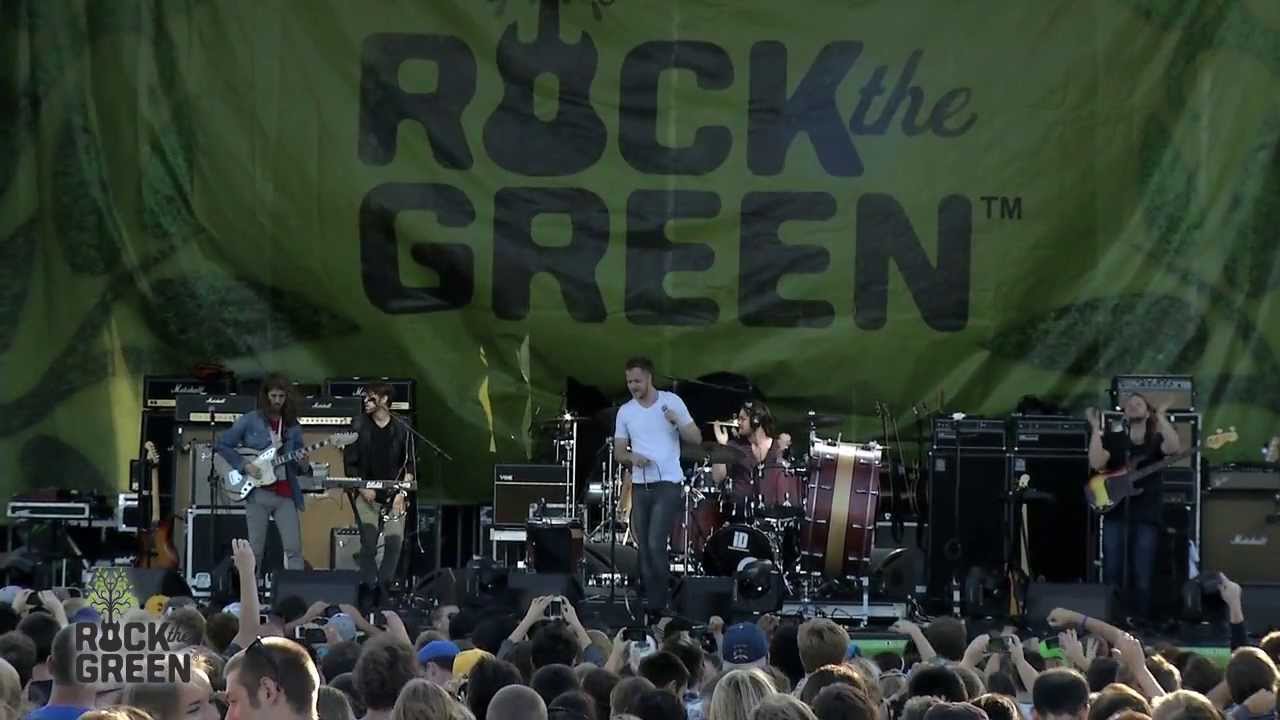 Recycled Moments: Imagine Dragons Interview with RTG & perform 'It's Time' at Rock the Green