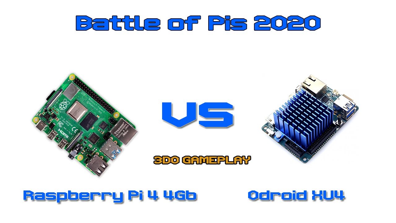Battle Of Pi&acute;s 2020 - Raspberry Pi 4 4Gb Vs Odroid XU4