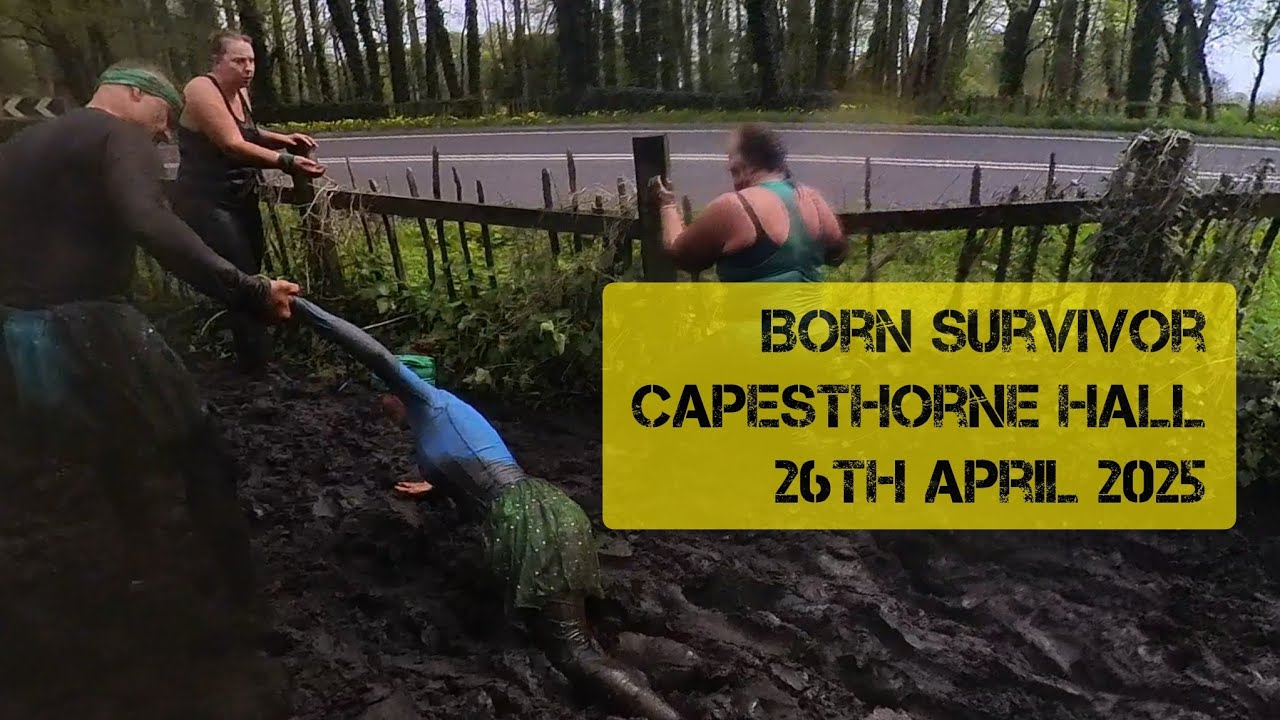 Born Survivor, Capesthorne Hall - 26 April 2025 - all obstacles