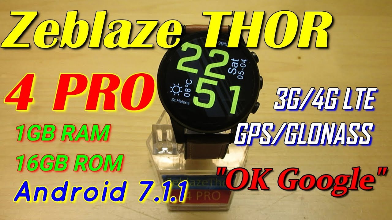 Zeblaze Thor 4 Pro 1.6
