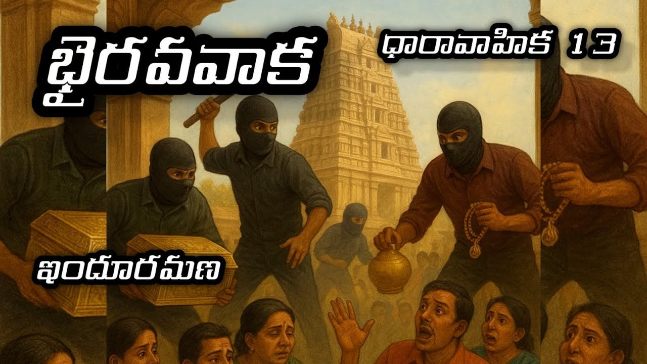 భైరవవాక నవల Part 13 | Audio Storytelling | Telugu thriller audio novel | most suspense Audio book