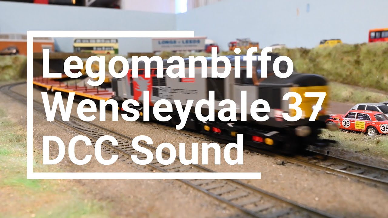 New ESU Speaker in a 21 Pin Bachmann Class 37, Fits Under The Fan