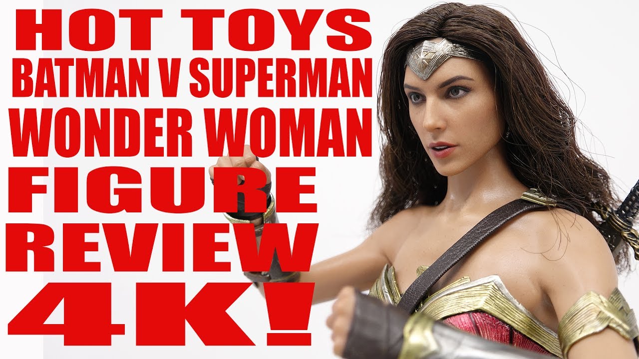 HOT TOYS BATMAN V SUPERMAN WONDER WOMAN 1/6 SCALE FIGURE REVIEW 4K