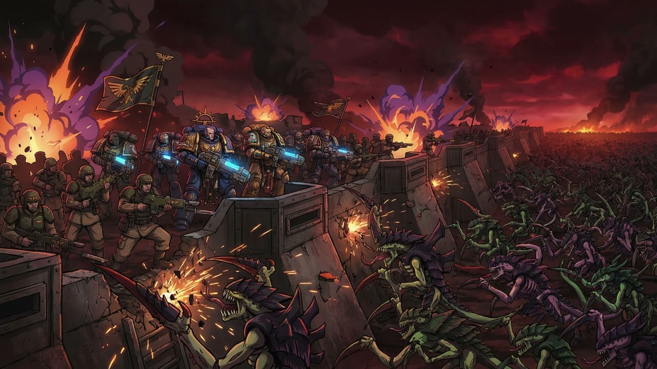 Hold the Line - Warhammer 40k