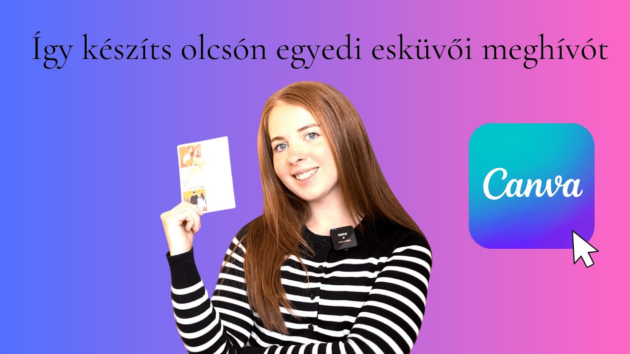 Így készíts magadnak esküvői meghívót olcsón🤍