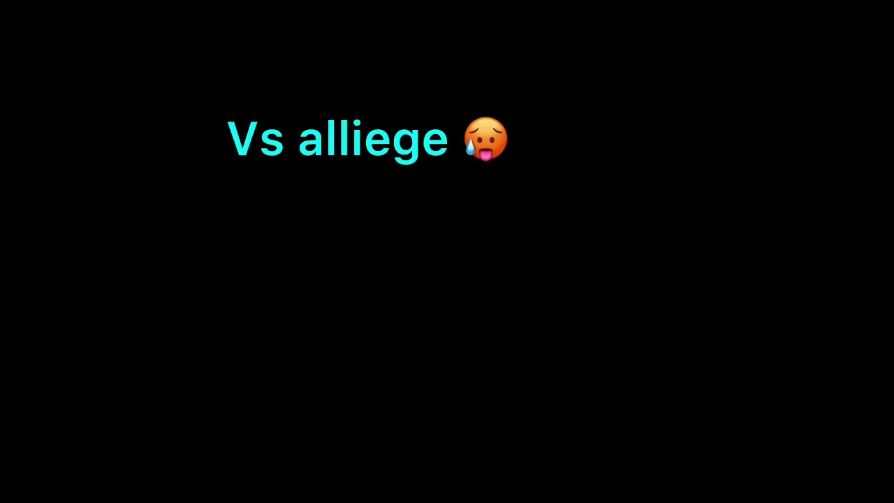 Yo Con Mis sens 😩 vs Con la de alliege 🥵