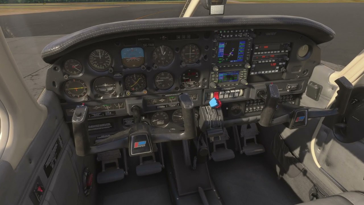 SU3 Xbox X testing PA28 ESGJ to ESGG in MSFS 2024