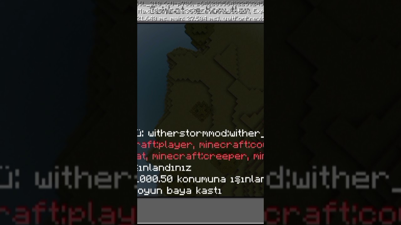 wither storm bowels fignth  bu mod baya zor olabilir ve telefon nuzun kasma sebebi olabir #minecraft