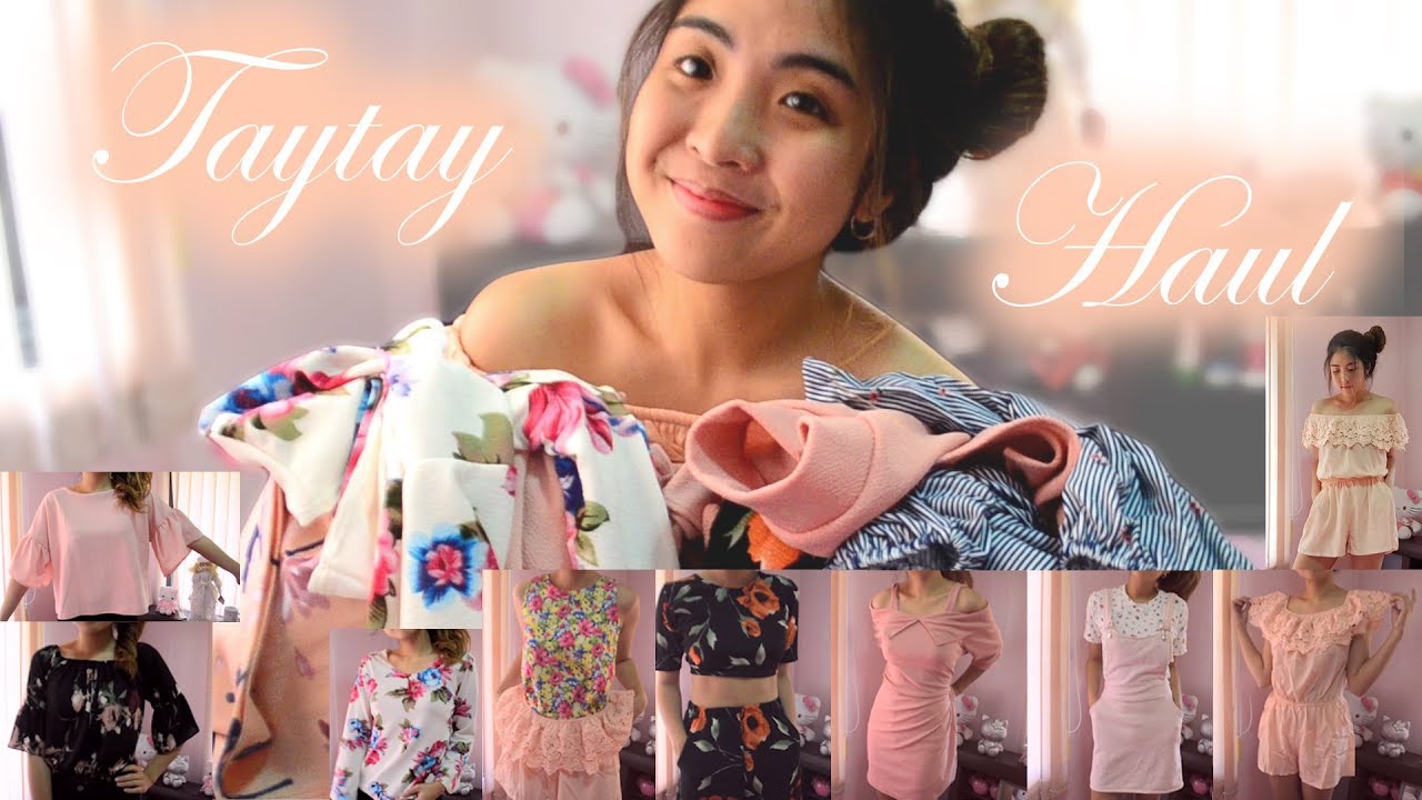 affordable TAYTAY TIANGGE haul | try-on haul + tips