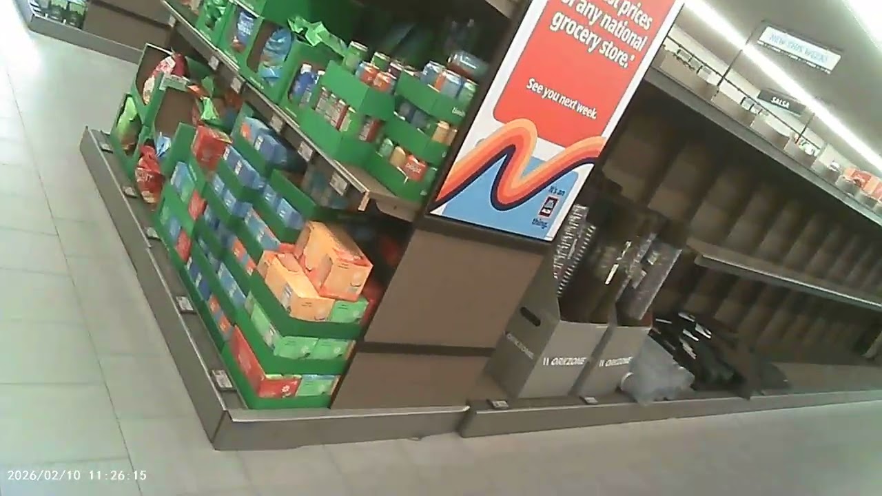 Bodycam latest from Aldi's.  Just a general walk-around. Nothing special