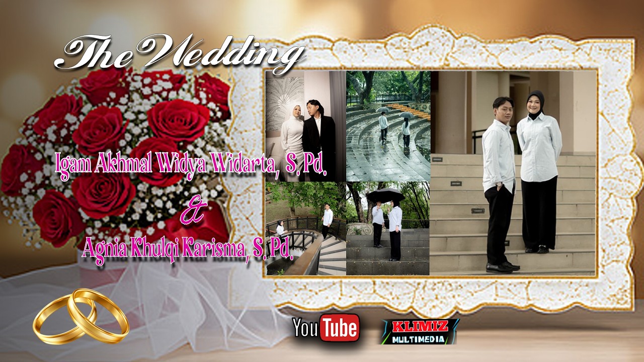 #live Wedding IGAM  AKMAL WIDYA, S.Pd & AGINA KHULQI KARISMA. S.Pd. S.Pd
