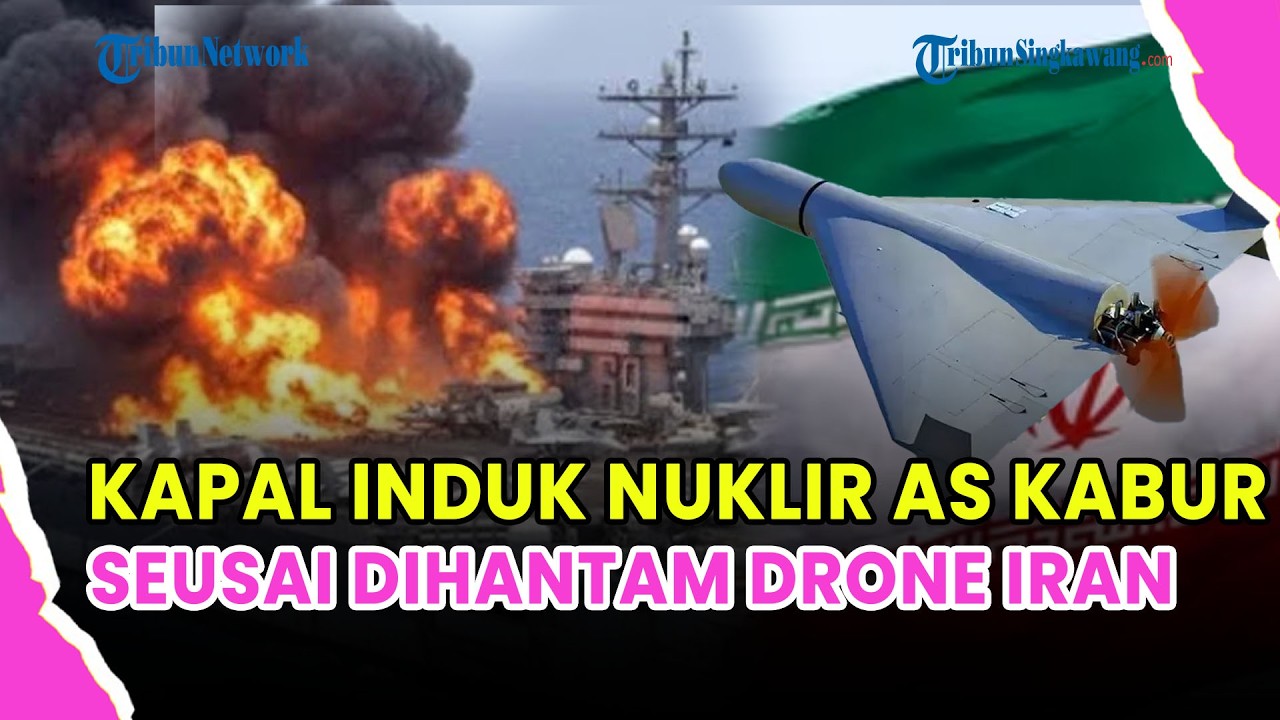 🔵 IRAN SERANG BALIK! KAPAL INDUK AS DIHANTAM DRONE, TEL AVIV MELEDAK SAAT KONFLIK MEMANAS