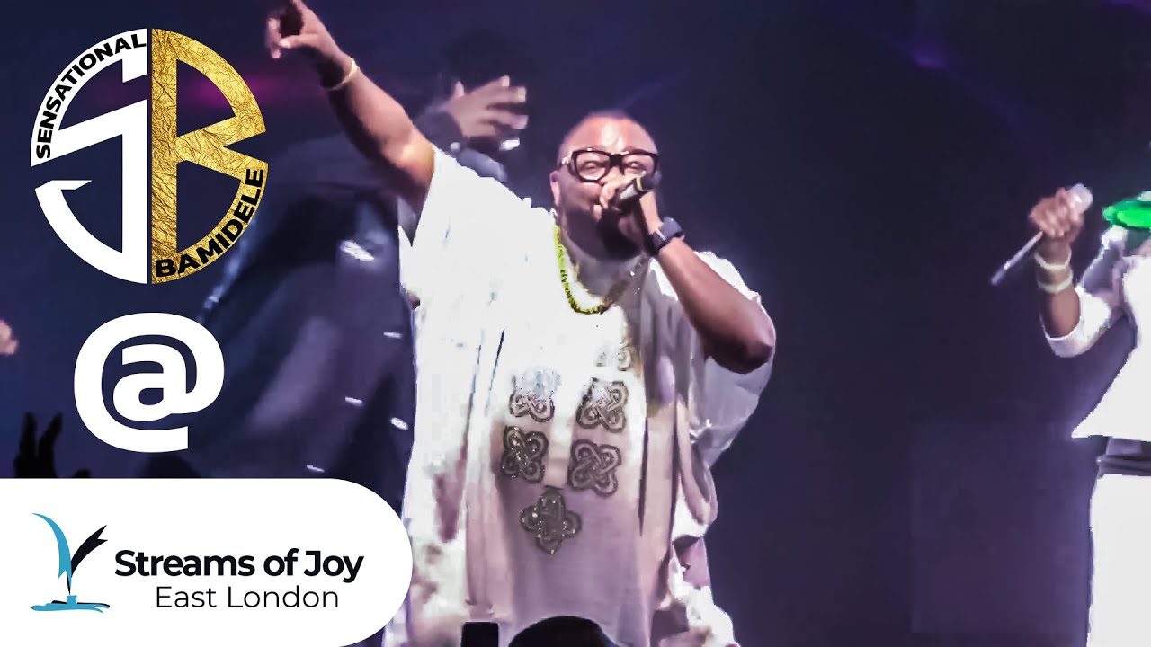 SENSATIONAL BAMIDELE AT STREAMS OF JOY INTERNATIONAL. @Pastor Jerry Eze thank you for having me.