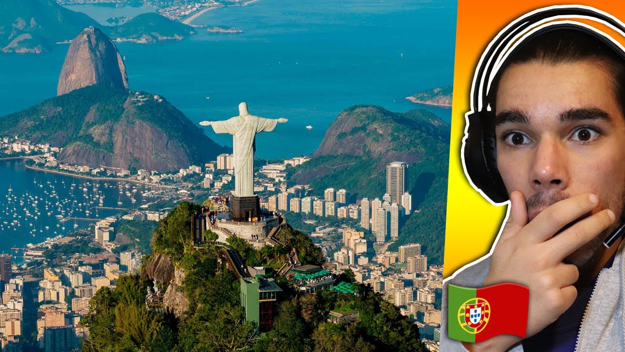 Português reage ao ESTADO do RIO de JANEIRO (Curiosidades)