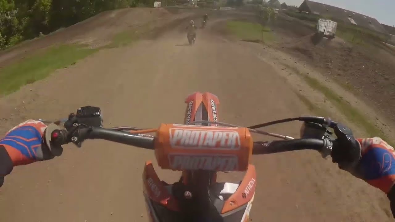 Greenfield dirt track on ktm 85 sx
