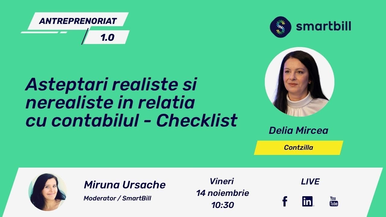 Asteptari realiste si nerealiste in relatia cu contabilul - #Antreprenoriat10