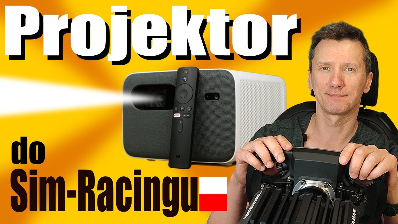 Projektor do Sim - Racingu test PL