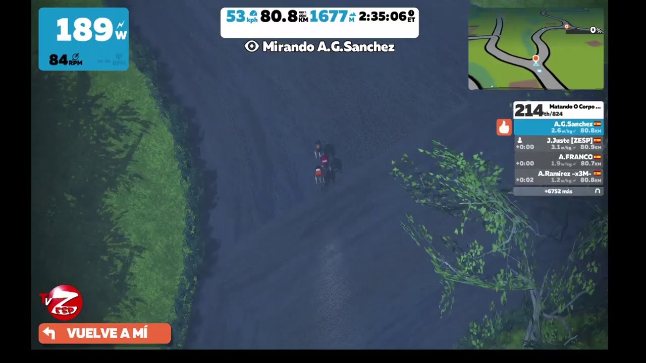 Emisi&oacute;n en directo de Comunidad Zwift [ZESP]