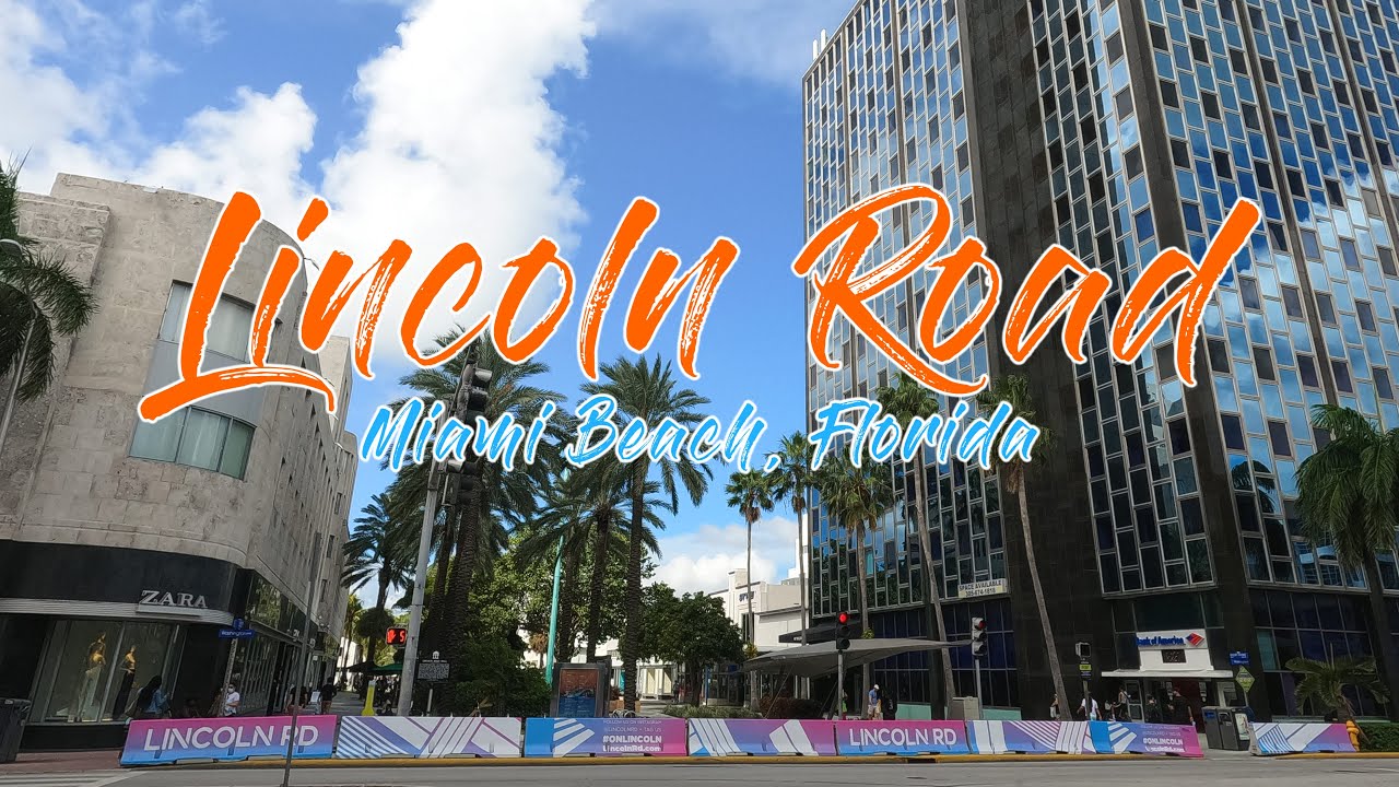 Lincoln Road - Miami Beach, Florida |  Walking Tour
